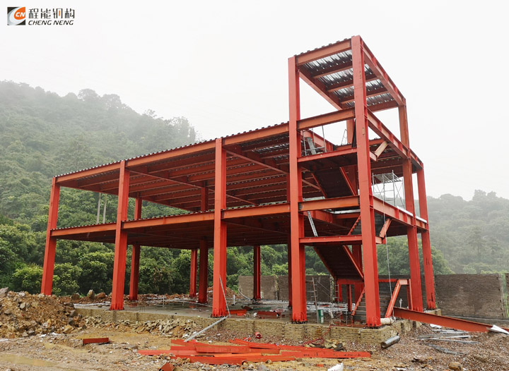溫州龍灣鋼結構辦公室建筑工程案例